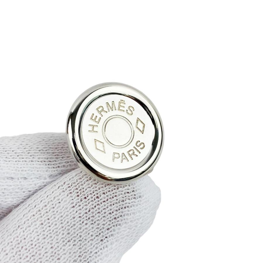 ◆SALE◆　■新同■磨き済■　エルメス カフス セリエ アクセサリー スーツ SV シルバー 箱 【103391】 |  | 07