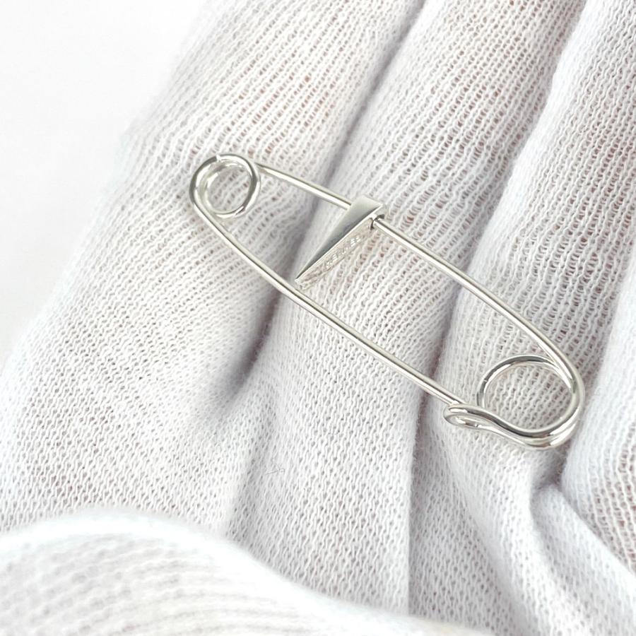 ■新同■磨き済■　エルメス ブローチ アクセサリー 安全ピン ピン モチーフ SV 925 シルバー 【108242】 |  | 01