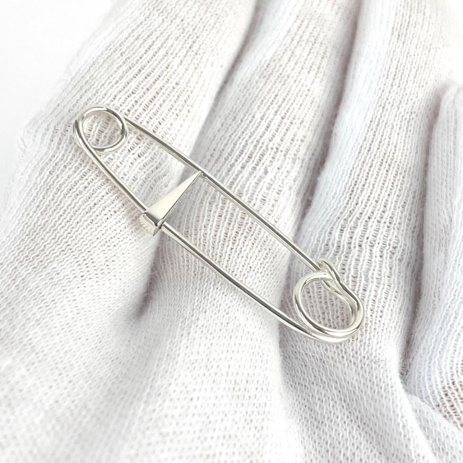 ■新同■磨き済■　エルメス ブローチ アクセサリー 安全ピン ピン モチーフ SV 925 シルバー 【108242】 |  | 02