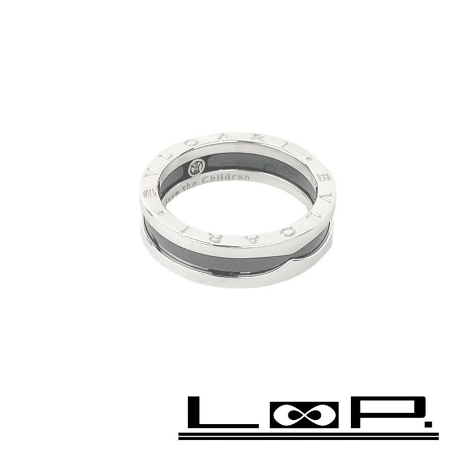 □新同□磨き済□ ブルガリ ビーゼロ1 セーブザチルドレン リング 指輪