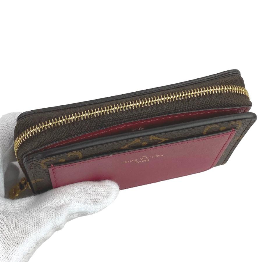 □新同□ ルイヴィトン ポルトフォイユ ルー 二つ折り 財布 モノグラム