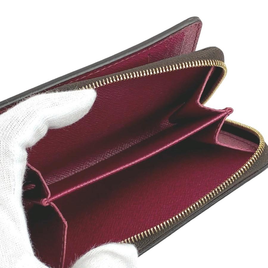 □新同□ ルイヴィトン ポルトフォイユ ルー 二つ折り 財布 モノグラム