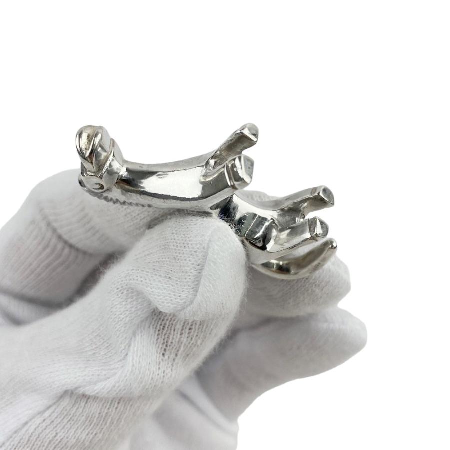 ▼値下げ▼　■新同■　エルメス カデナ ホース チャーム 馬 シュバル シルバー SV 【110627】 |  | 05