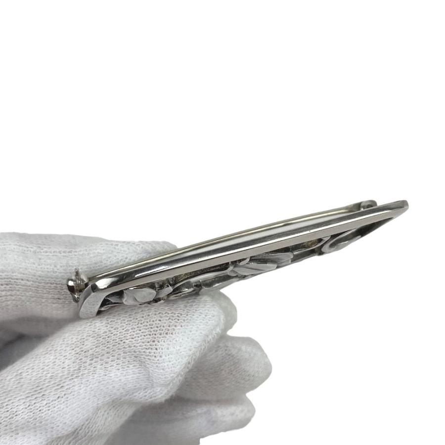 ◆SALE◆　■美品■　ジョージジェンセン ブローチ 花 フラワー シルバー SV ＃295 【111587】 |  | 07