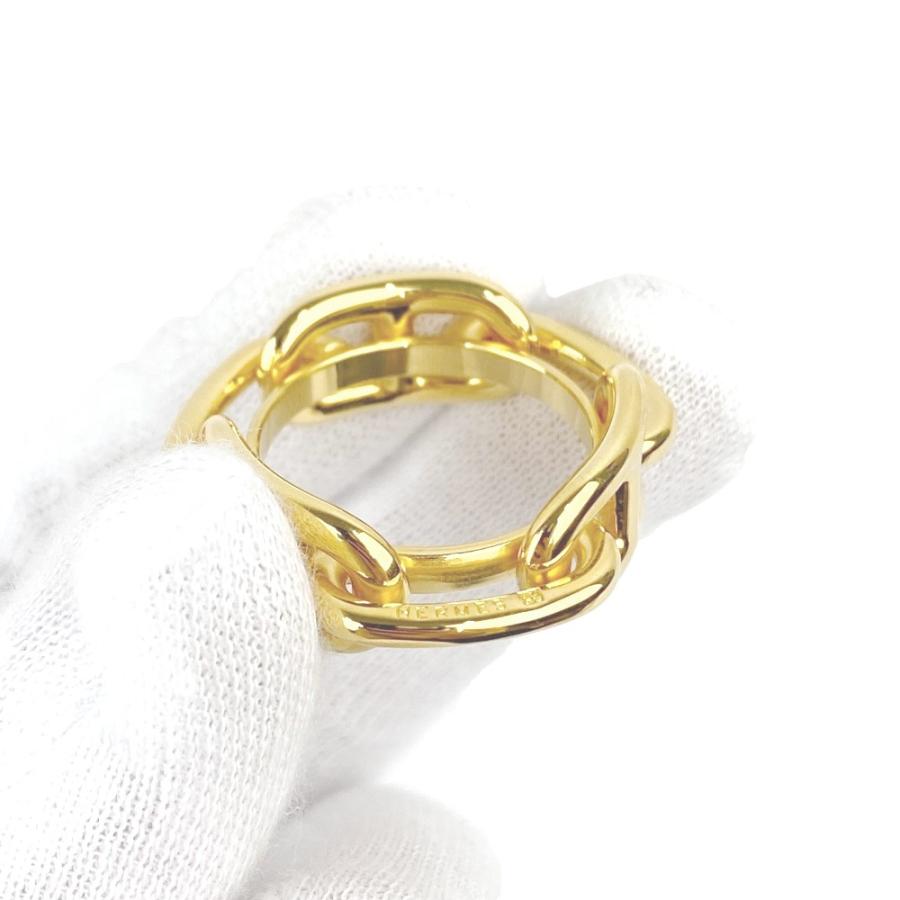 ▼値下げ▼　■未使用■　エルメス シェーヌダンクル スカーフ リング GP ゴールド 箱 【117138】 |  | 04