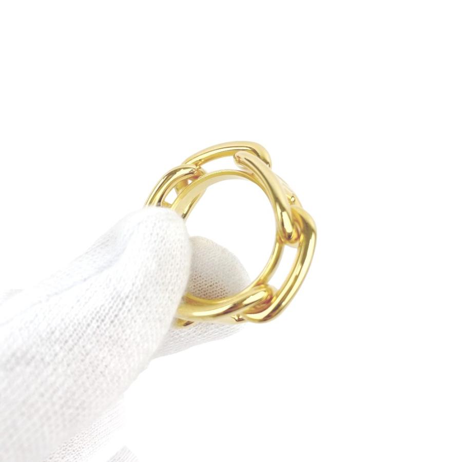 ▼値下げ▼　■未使用■　エルメス シェーヌダンクル スカーフ リング GP ゴールド 箱 【117138】 |  | 05