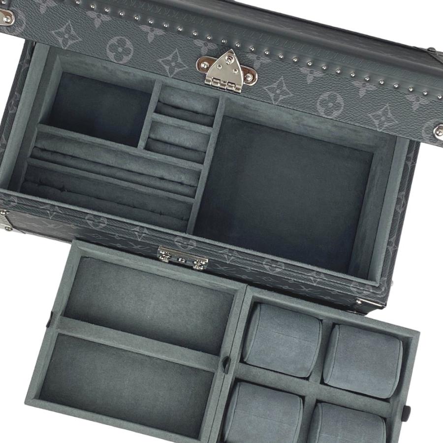 ■新同■　ルイヴィトン コフレ アクセソワール アクセサリー ジュエリー ケース モノグラム エクリプス M44127 【122378】 |  | 01