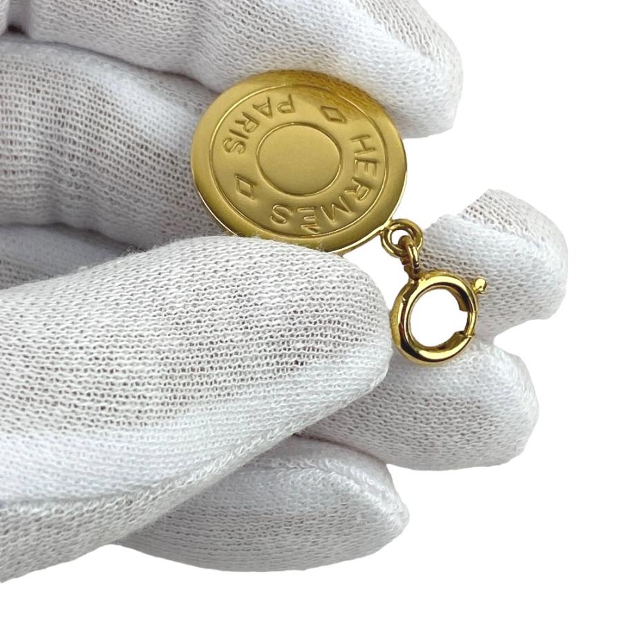 ■未使用■　エルメス セリエ ペンダント ネックレス トップ チャーム GP ゴールド 【124143】 |  | 01