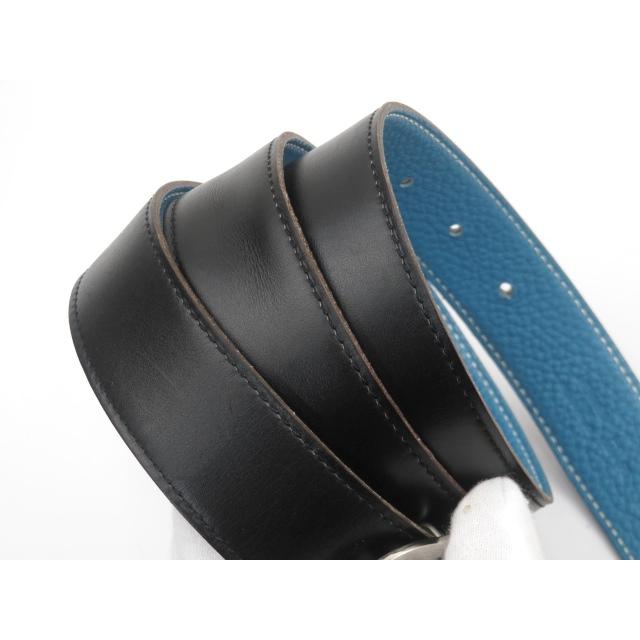 △限定値下げ▽ □中古□95cm□ エルメス ベルト エブリン パンチング