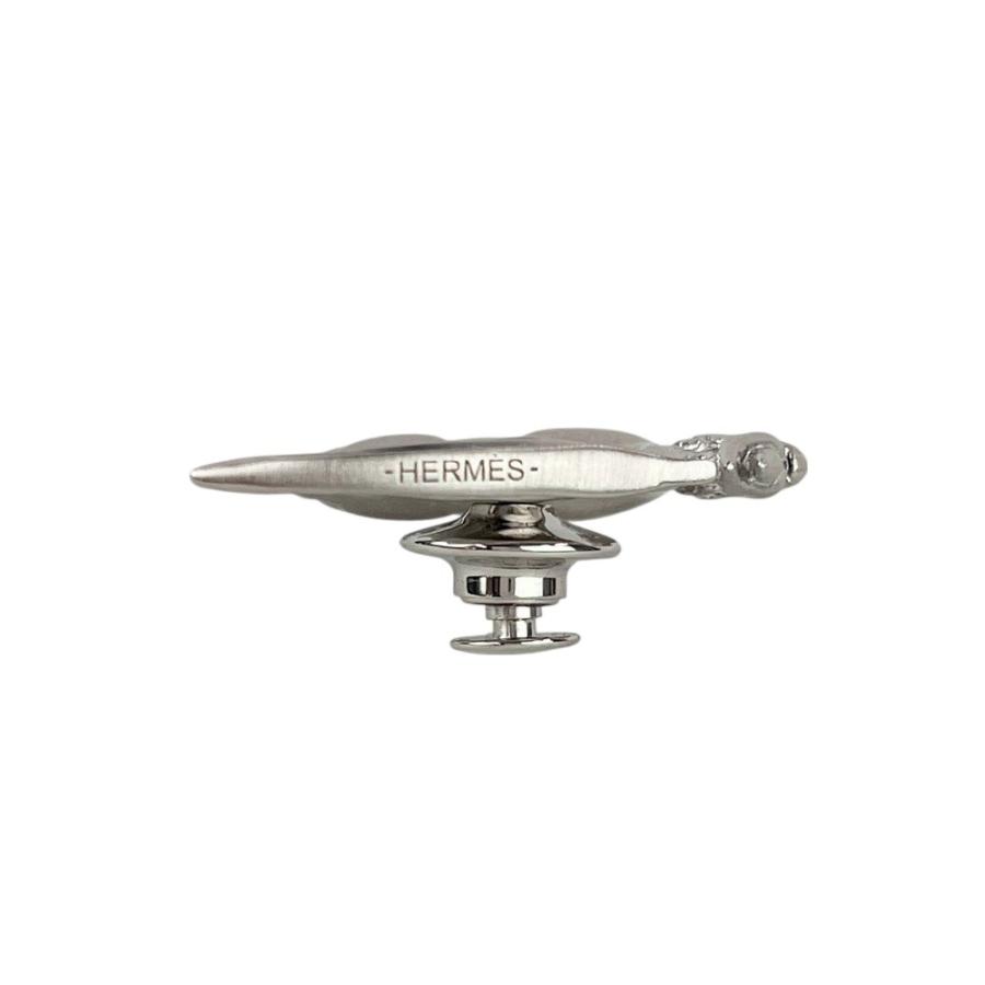 ■未使用■　エルメス タリスマン ピンブローチ ドラゴン 竜 シルバー メタル 箱【13014】2 |  | 04