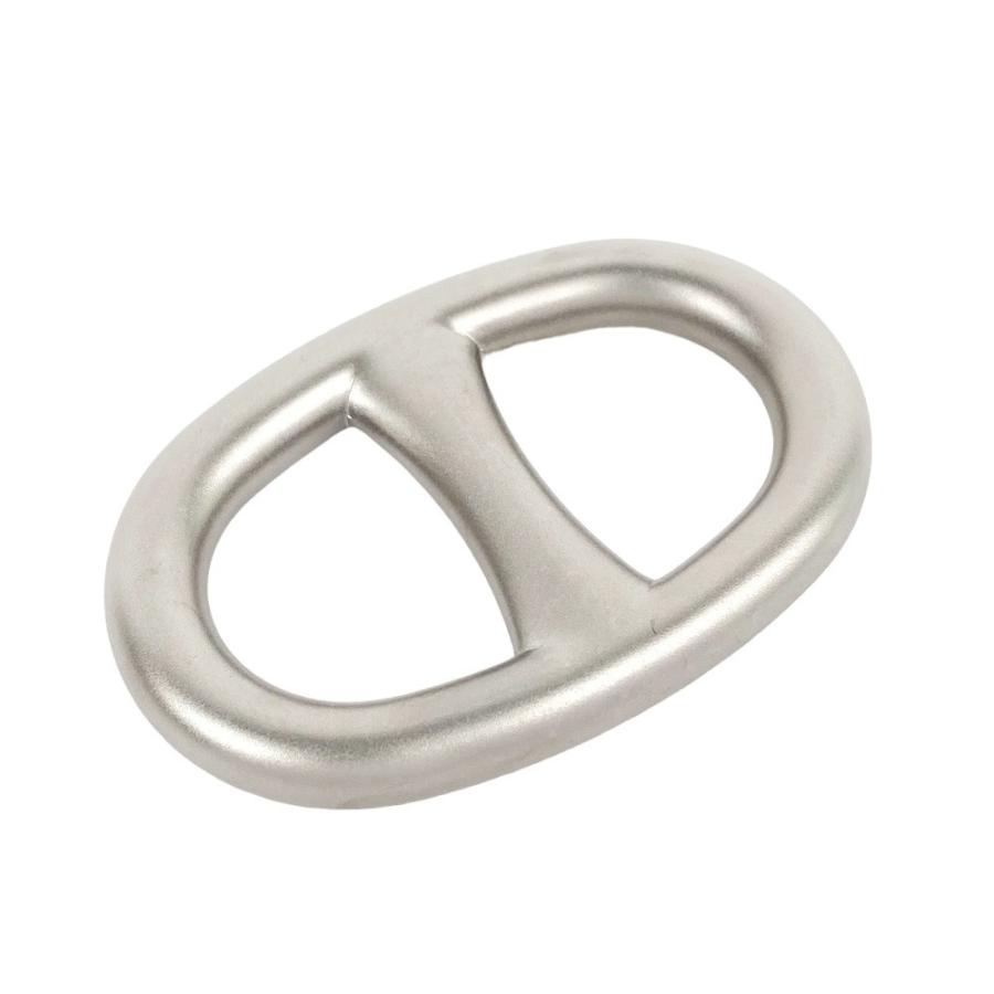 ■未使用■　エルメス スカーフリング シェーヌダンクル マットシルバー メタル 【136702】 |  | 01