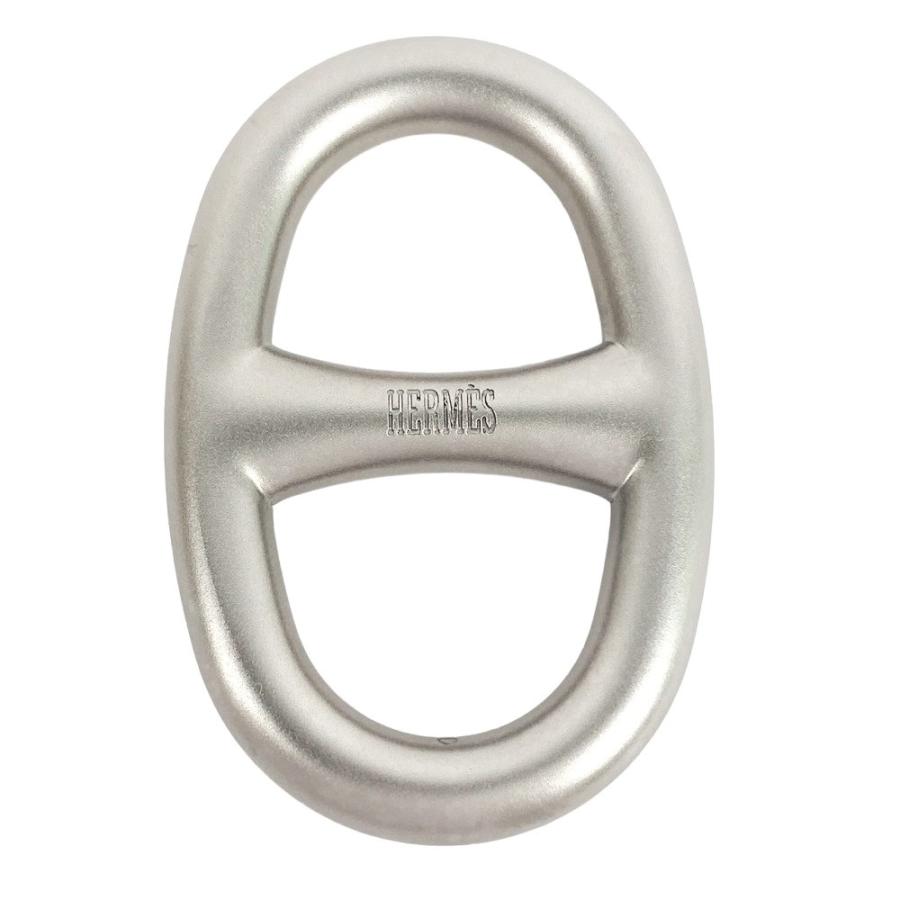 ■未使用■　エルメス スカーフリング シェーヌダンクル マットシルバー メタル 【136702】 |  | 02