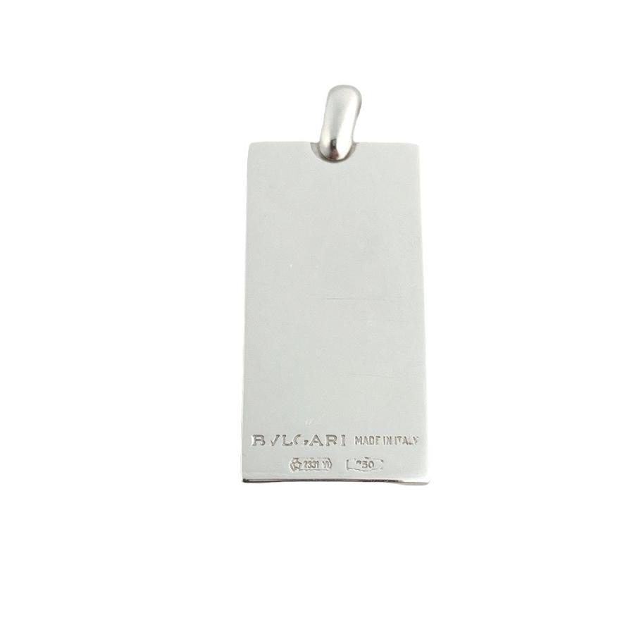 ■美品■　ブルガリ ペンダント トップ TOP ネックレス インゴット ホワイトゴールド K18 WG 【138171】 |  | 04