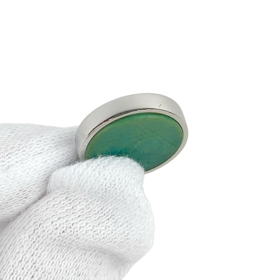 ■美品■　エルメス コロゾ チャーム ペンダント トップ ネックレス グリーン SS 【139291】 |  | 03