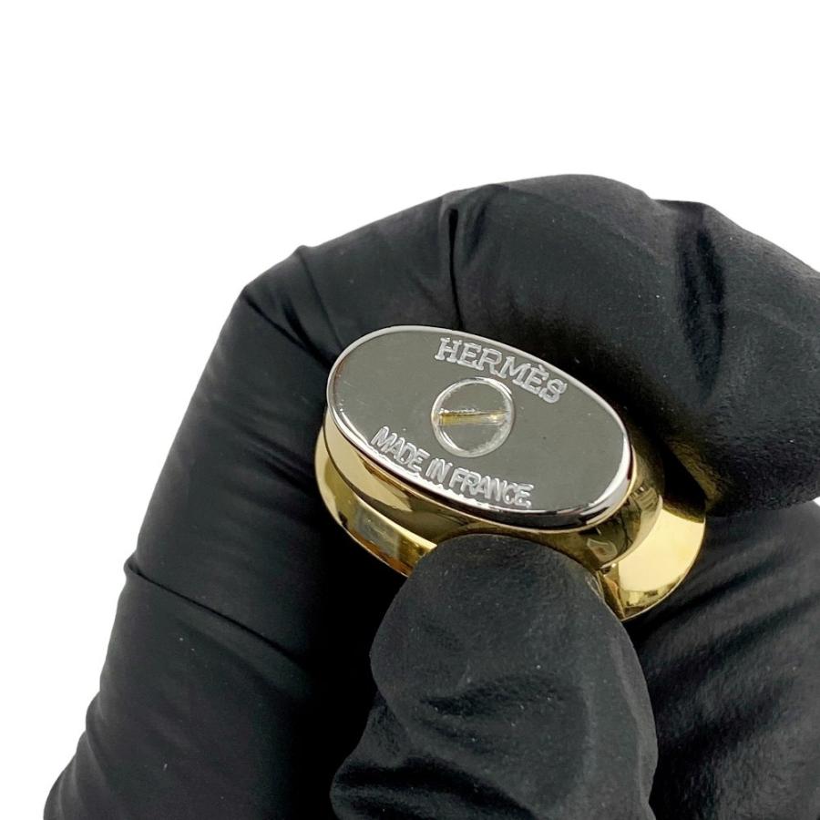 ■新同■　エルメス カデナ チャーム ランタン モチーフ GP SS ゴールド シルバー 【145315】 |  | 02