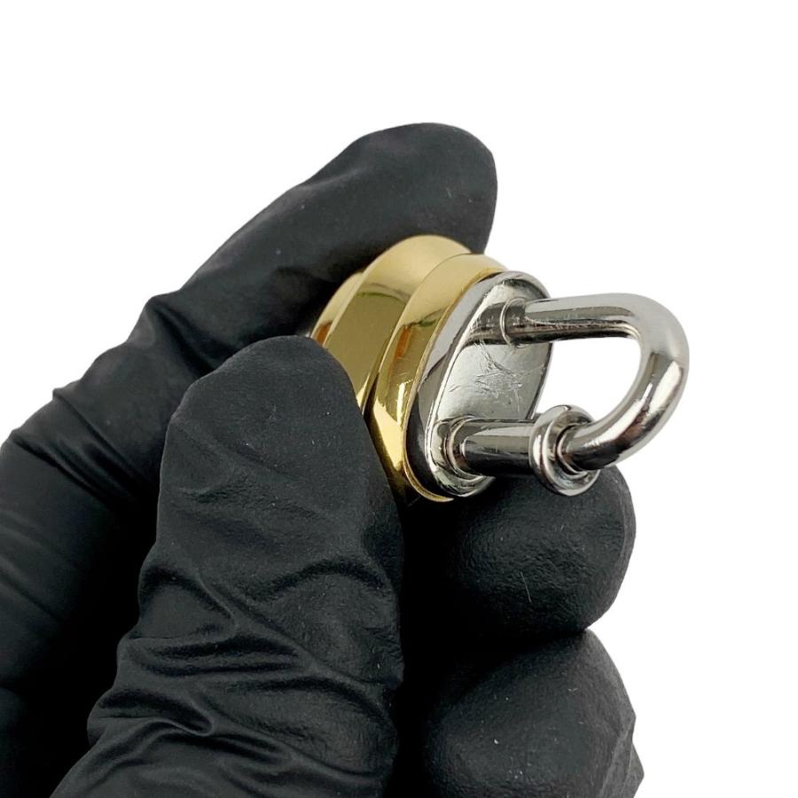 ■新同■　エルメス カデナ チャーム ランタン モチーフ GP SS ゴールド シルバー 【145315】 |  | 03