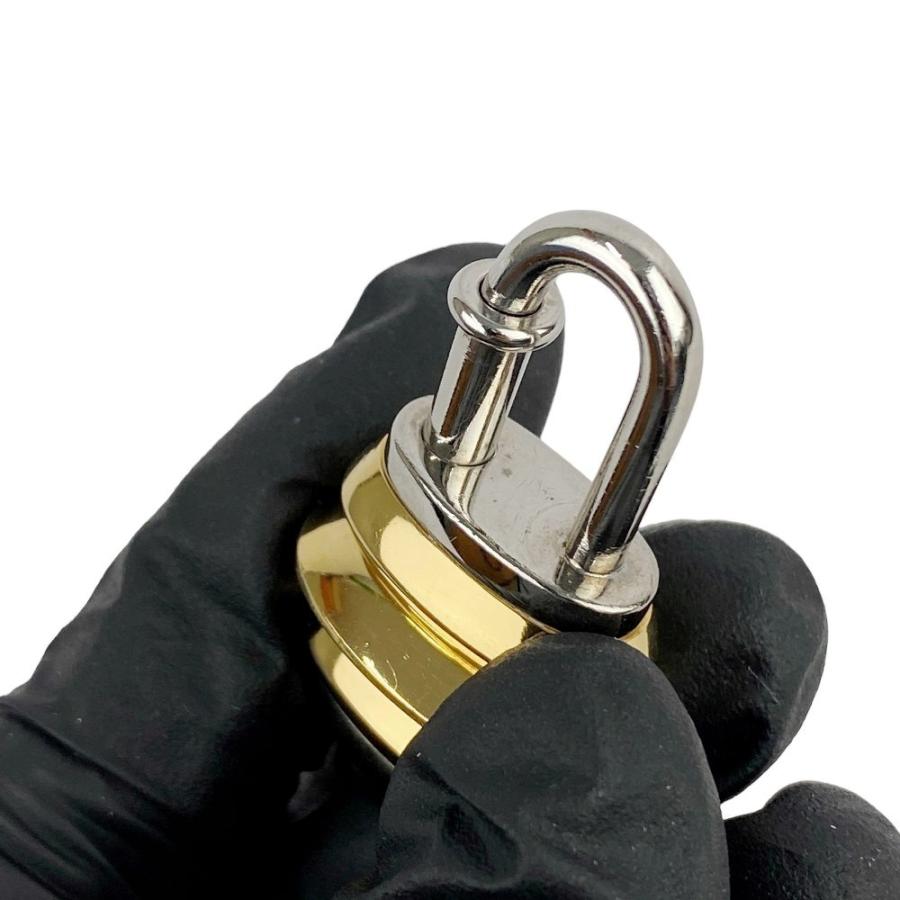 ■新同■　エルメス カデナ チャーム ランタン モチーフ GP SS ゴールド シルバー 【145315】 |  | 04