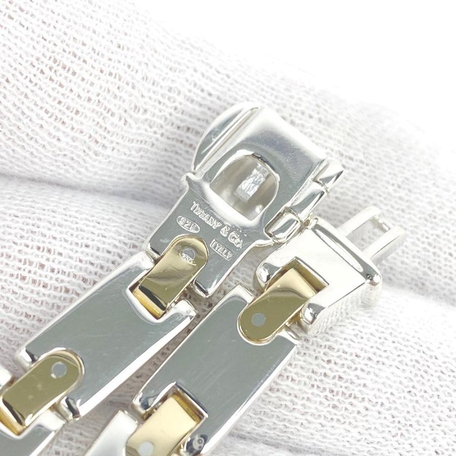 ティファニーTiffany H リンク ブレスレット コンビ シルバー ゴールド H リンク ブレスレット コンビ シルバー ゴールド VINTAGE