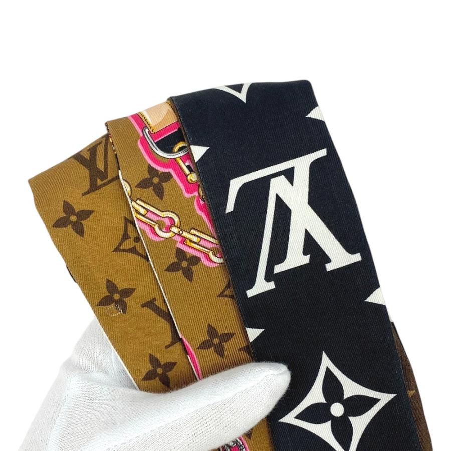 □美品□ ルイヴィトン ツイリー スカーフ バンドーBB アルティメット