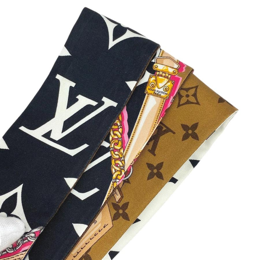 □美品□ ルイヴィトン ツイリー スカーフ バンドーBB アルティメット