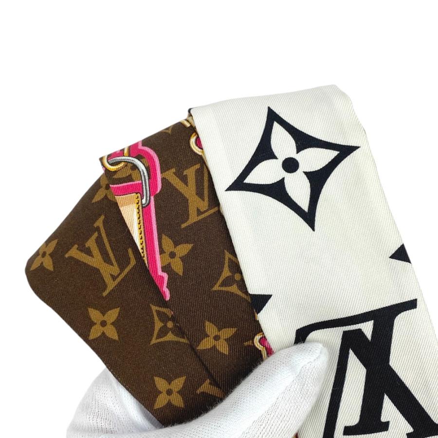□美品□ ルイヴィトン ツイリー スカーフ バンドーBB アルティメット
