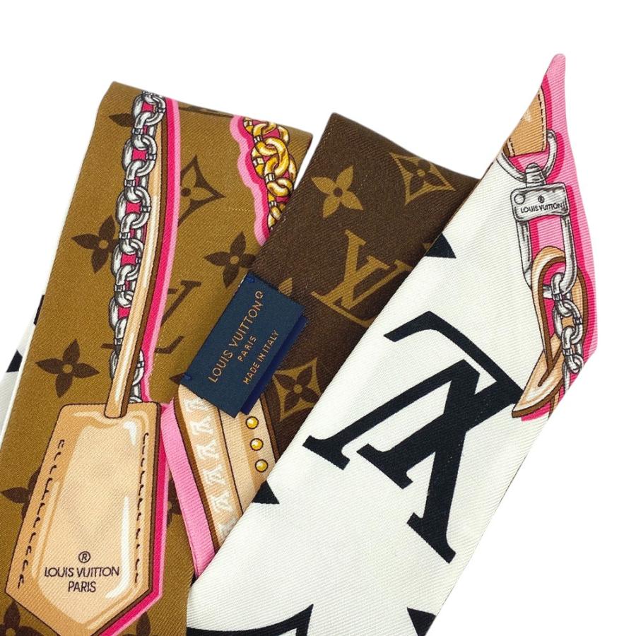 □美品□ ルイヴィトン ツイリー スカーフ バンドーBB アルティメット