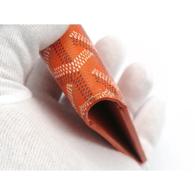 ■美品■　ゴヤール パスポートケース カード 入れ 旅行 トラベル オレンジ レザー 【16431】 |  | 06