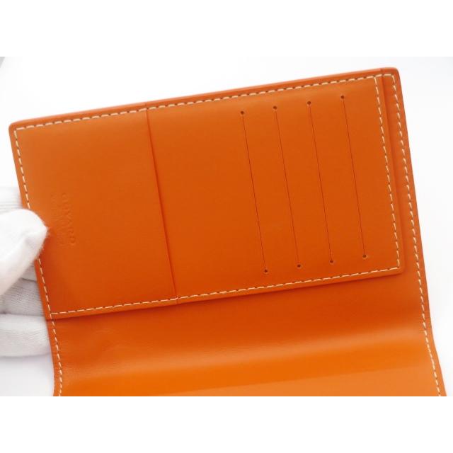 ■美品■　ゴヤール パスポートケース カード 入れ 旅行 トラベル オレンジ レザー 【16431】 |  | 07