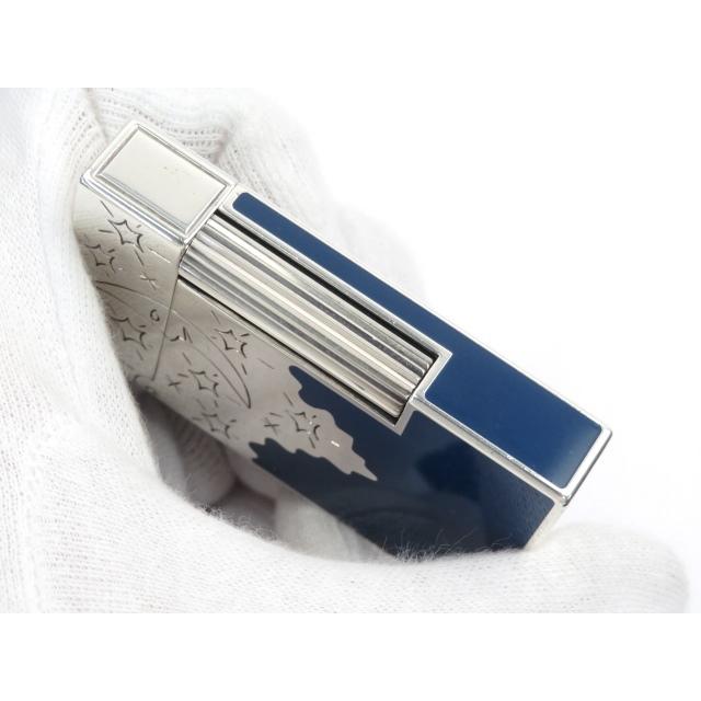 □中古□ デュポン ランデヴー リュンス ライター 月 星 SS 【16752