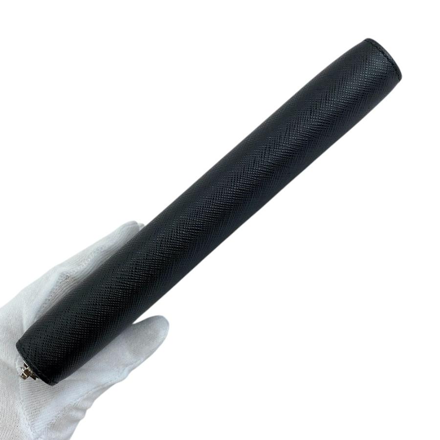 □未使用□ プラダ ラウンド 長財布 ウォレット サフィアーノ ブラック  