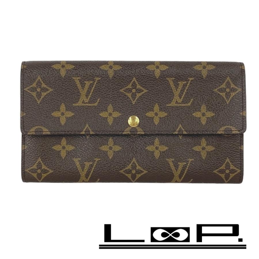 ◆SALE◆　■美品■　ルイヴィトン ポルトフォイユ クレディ 長財布 モノグラム M61723 箱 【185540】 ◇SALE◇ □美品□ ルイヴィトン ポルトフォイユ クレディ 長財布