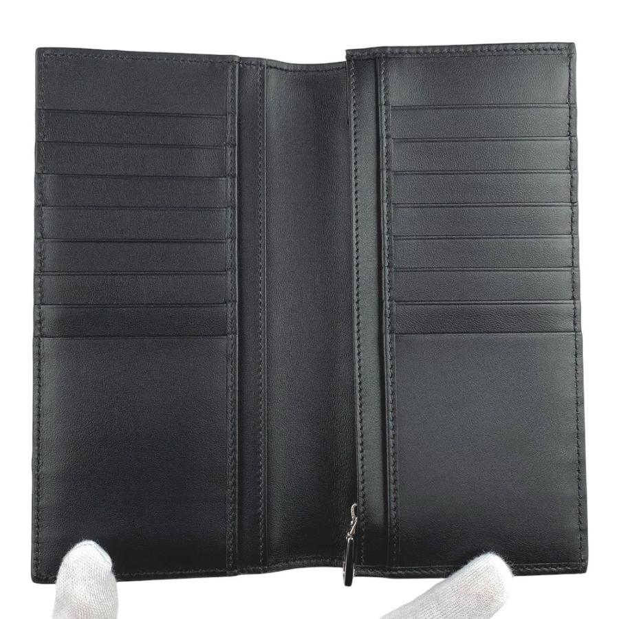 □未使用□ ドルチェ＆ガッパーナ ドルガバ エンボスロゴ 長財布 二  