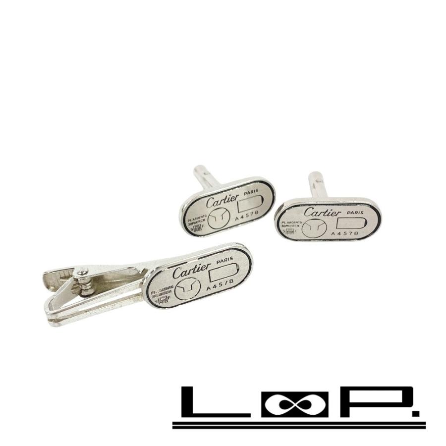□中古□セット商品□ カルティエ ライター カフス タイピン