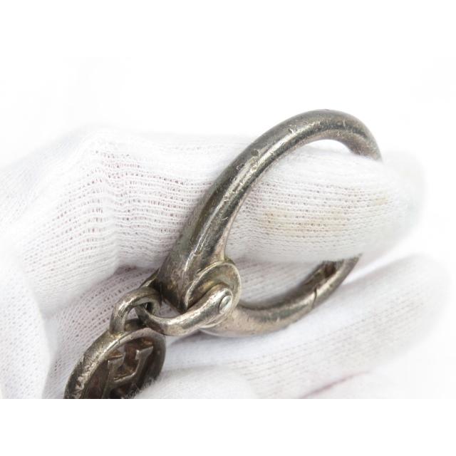 □中古□ エルメス H キーリング キーホルダー 鍵 SV 【18862