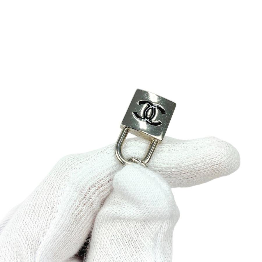 □美品□ シャネル カデナ 鍵 カギ ハート ネックレス アクセサリー SS