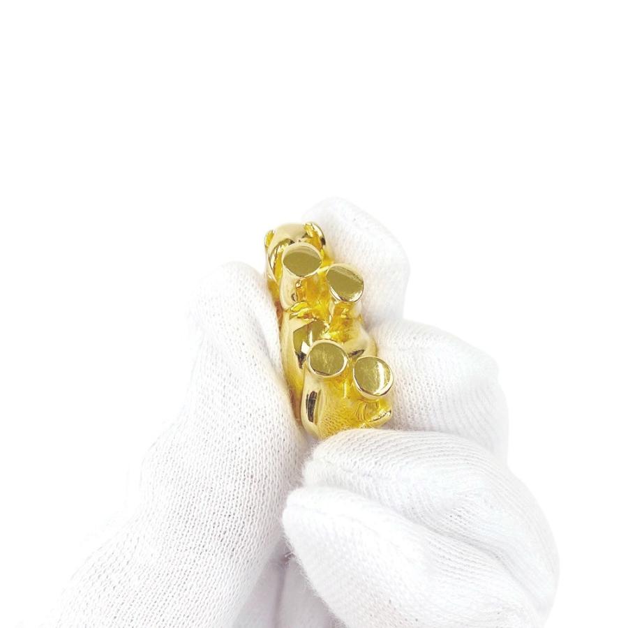 □新同□ エルメス ゾウ エレファント カデナ バッグ チャーム