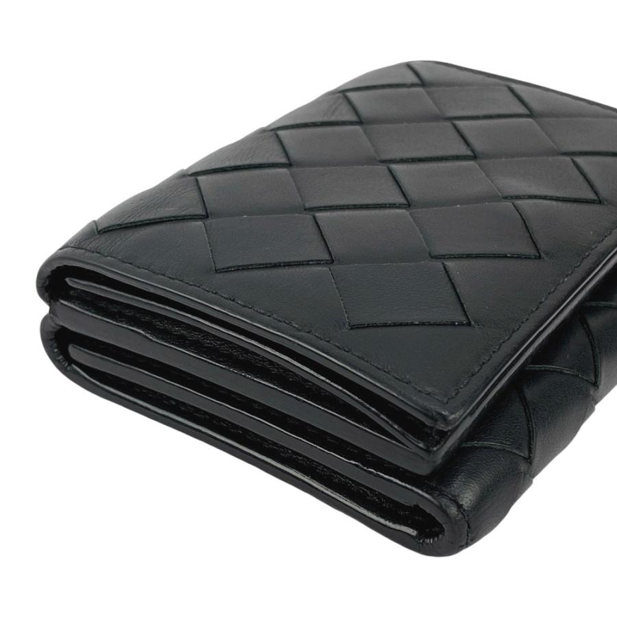 □美品□ ボッテガヴェネタ コンパクト 3つ折り 財布 イントレ  