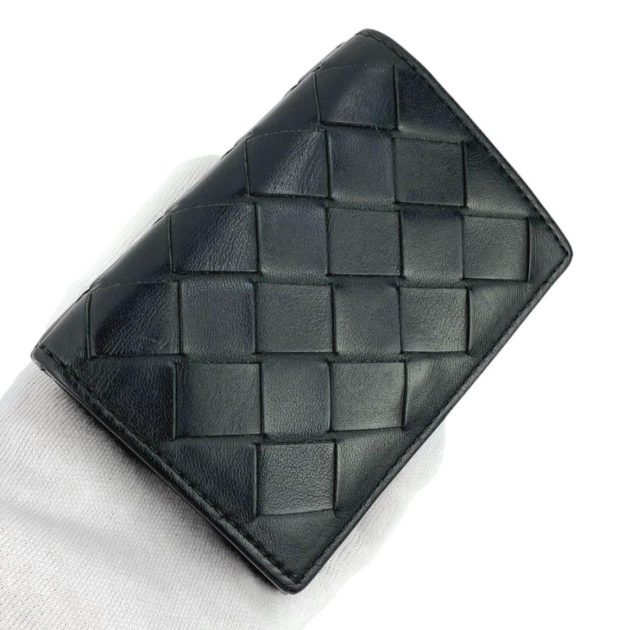 □美品□ ボッテガヴェネタ コンパクト 3つ折り 財布 イントレ  