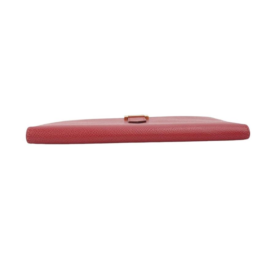 □美品□ エルメス ベアン クラシック 長財布 クシュベル レッド □B刻