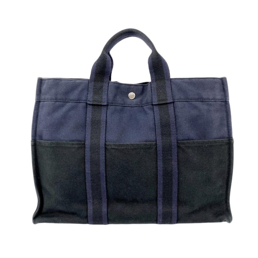□中古□ エルメス フールトゥ トート MM トートバッグ キャンバス