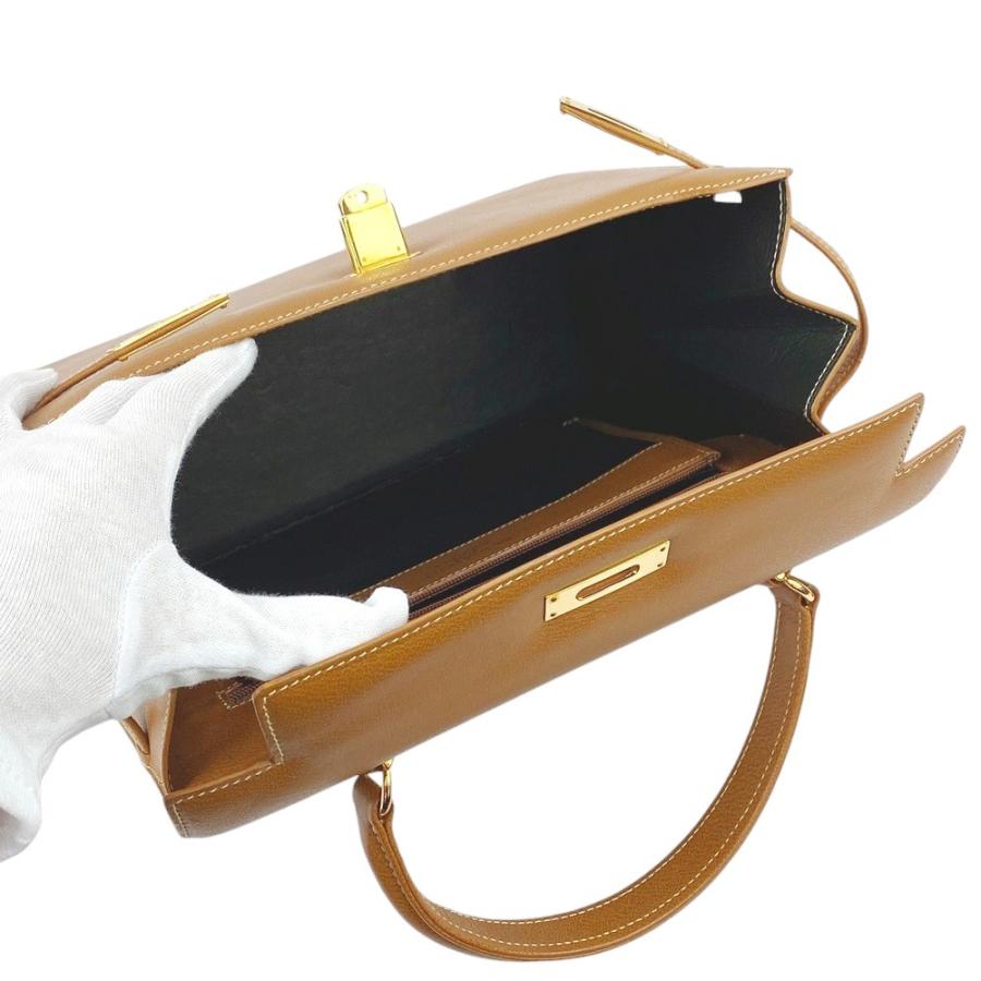 □新同□ モラビト スカラ28 ハンド ショルダー バッグ 2WAY レザー