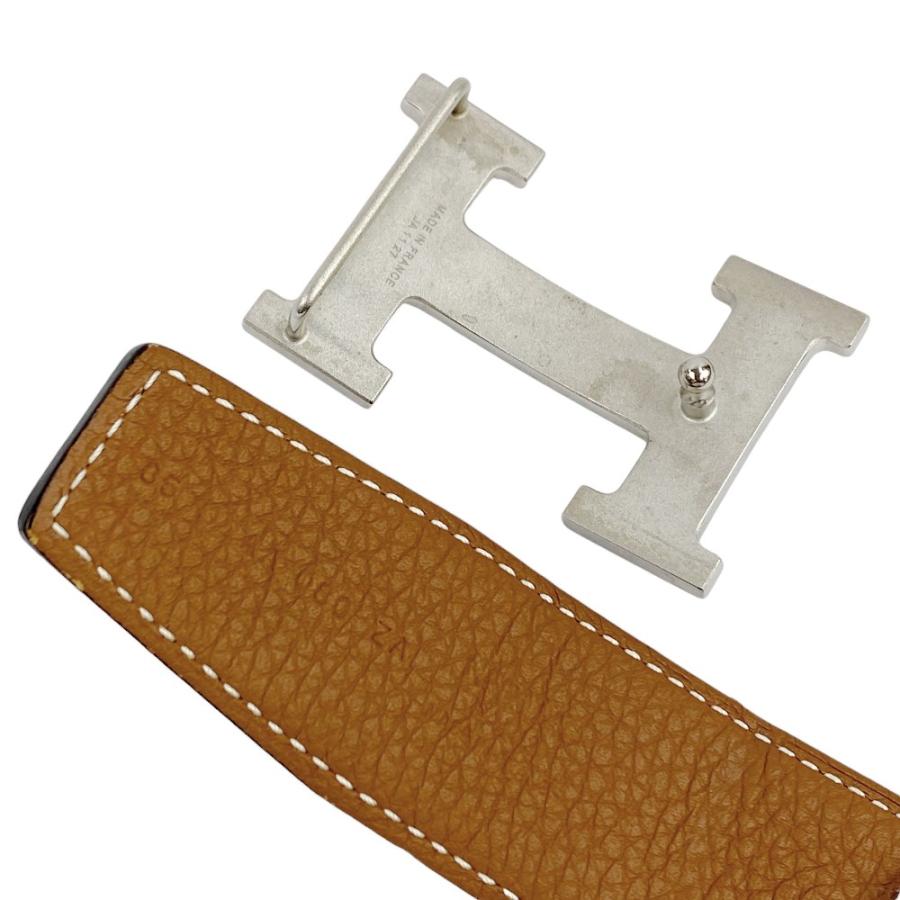 □中古□ エルメス マルトレ コンスタンス ベルト H バックル レザー