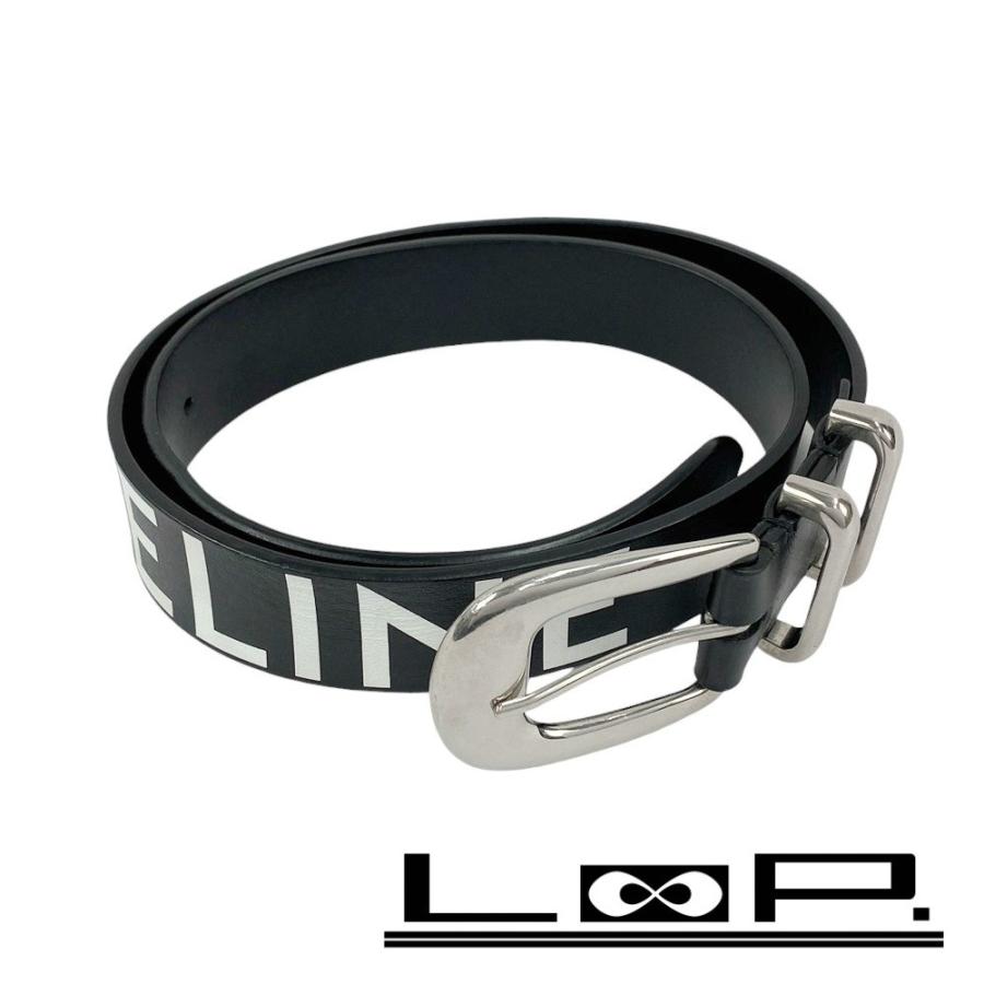 CELINE レザーベルト BLACKPINK LISAさん着用【CELINE】スモール ウェスタンベルト (CELINE