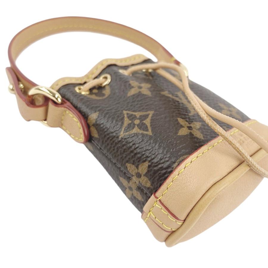 ■未使用■　ルイヴィトン ビジューサック マイクロ ノエ キーホルダー チャーム モノグラム M00818 箱 【206269】★ |  | 02