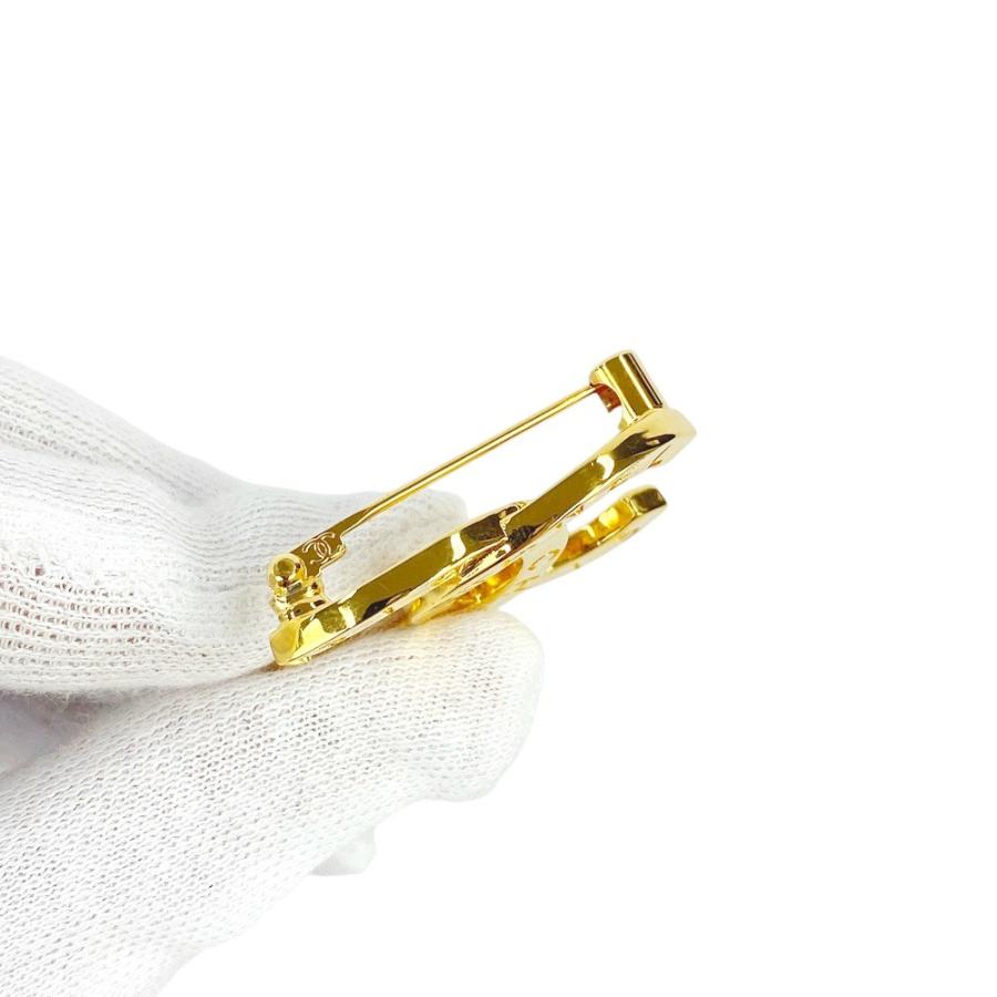 ■新同■　シャネル ブローチ ココ マーク ロゴ アクセサリー ゴールド GP B20A 箱 【211966】◇ |  | 04