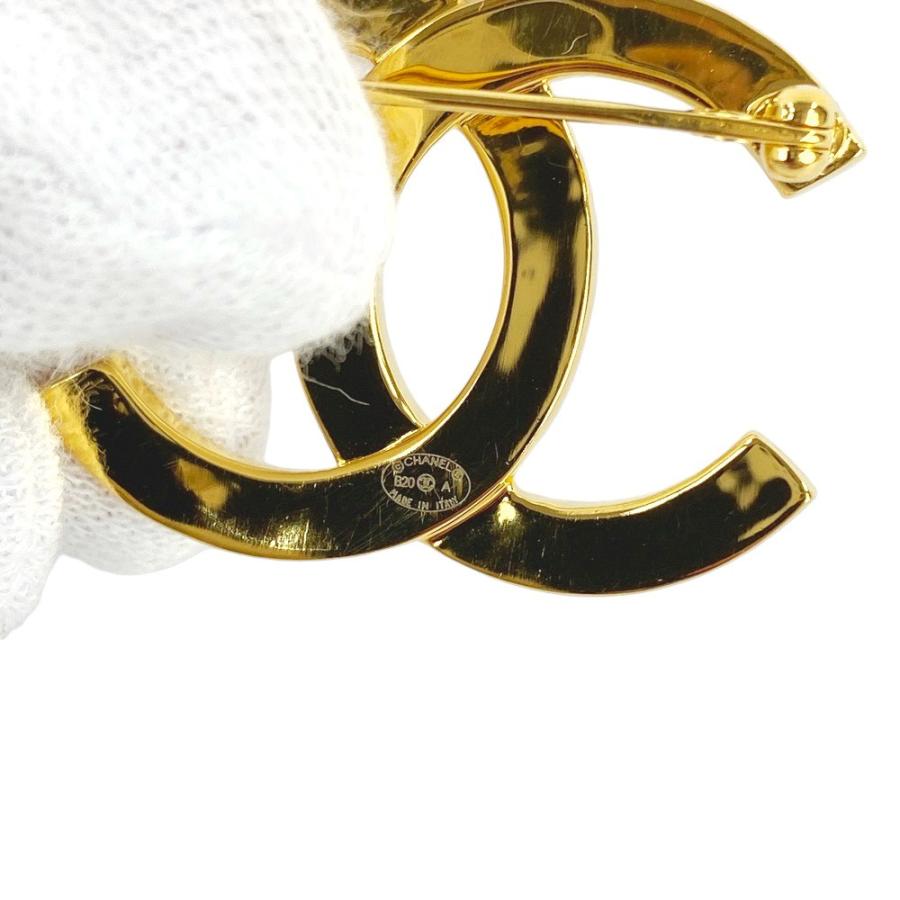 ■新同■　シャネル ブローチ ココ マーク ロゴ アクセサリー ゴールド GP B20A 箱 【211966】◇ |  | 06