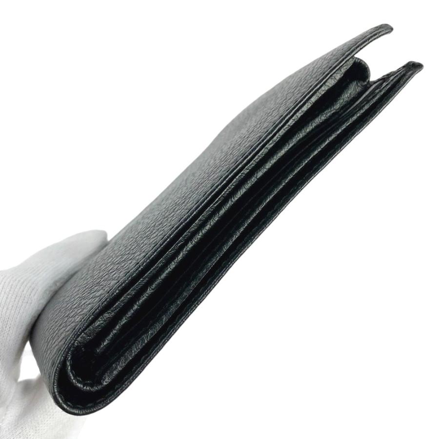 ◇SALE◇ □美品□ グッチ 二つ折り 財布 カード パス ケース レザー  