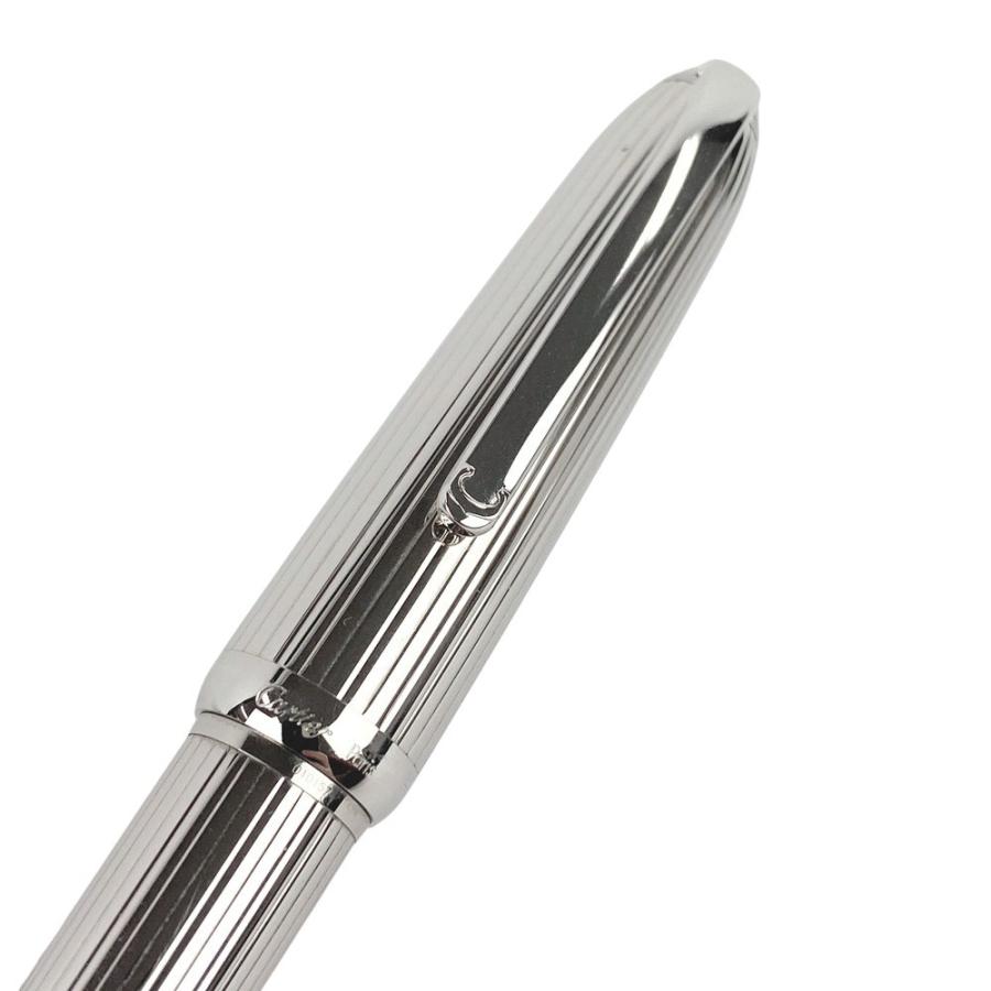 ◆SALE◆　■美品■　カルティエ 万年筆 筆記用具 文房具 ペン先 K18 750 シルバー 【221149】◇ ◇SALE◇ □美品□ カルティエ 万年筆 筆記用具 文房具 ペン先 K18 750