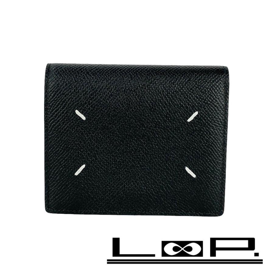 □未使用□ メゾンマルジェラ コンパクトウォレット 財布 二つ折り  