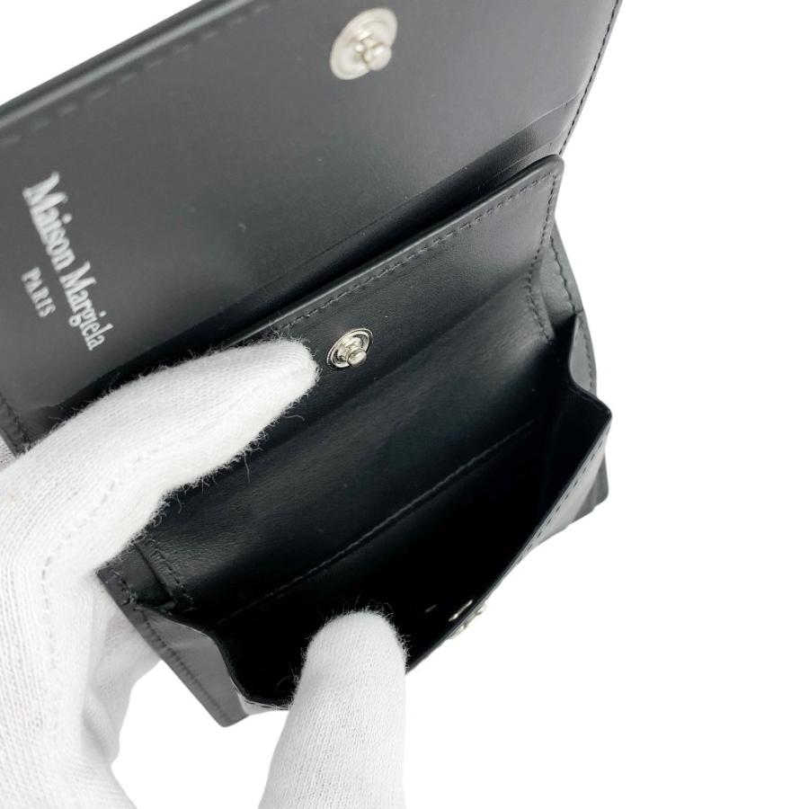 □未使用□ メゾンマルジェラ コンパクトウォレット 財布 二つ折り  